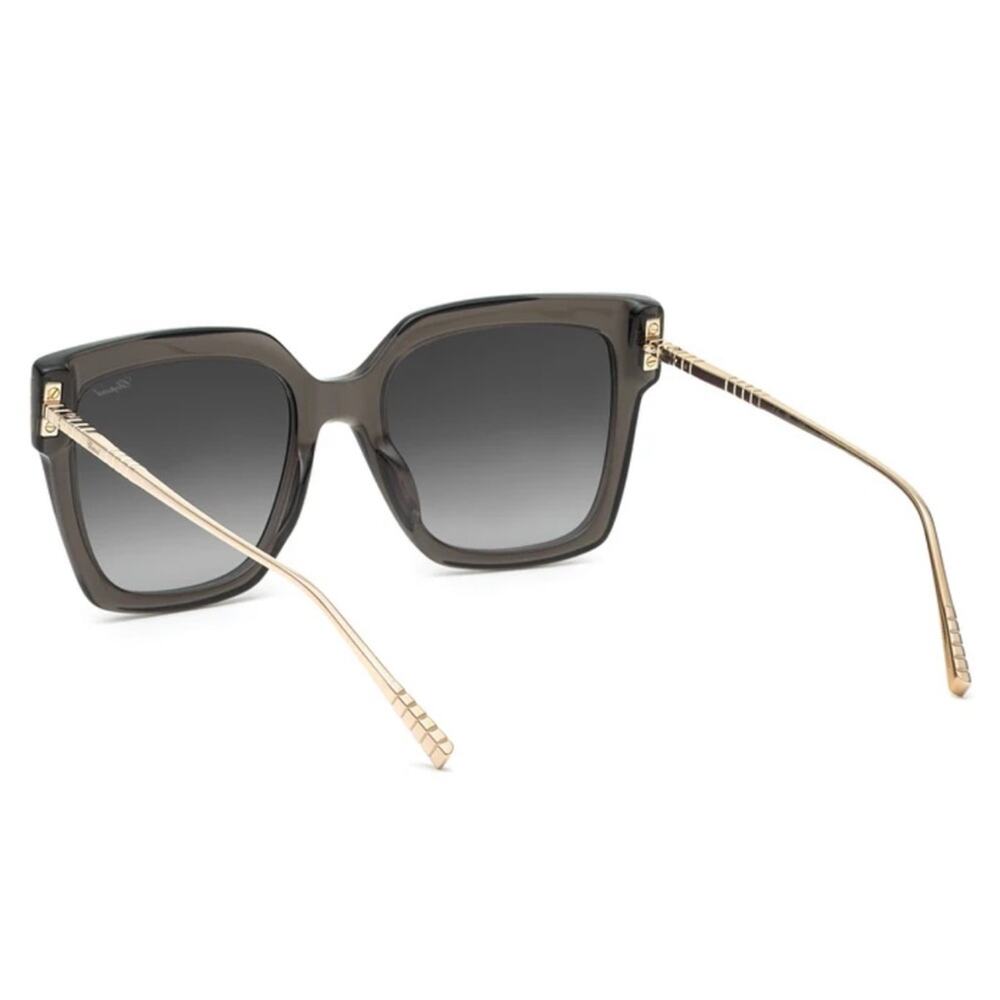 New! Chopard SCH353M 0840 Grey Ice Cube Women Sunglasses, Authentic - Picture 6 of 9